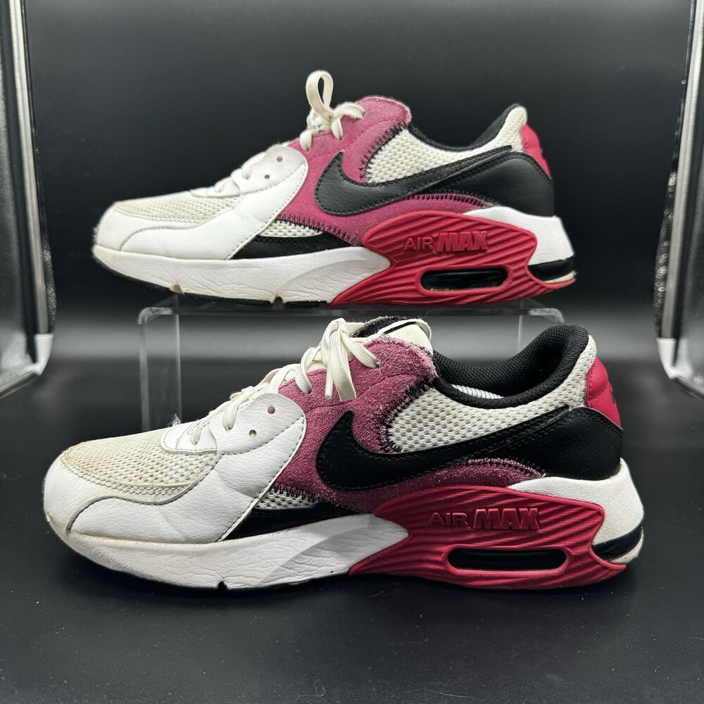 Nike Air Max Excee Women's Size 9 White Rush Pink CD5432-119 GUC READ